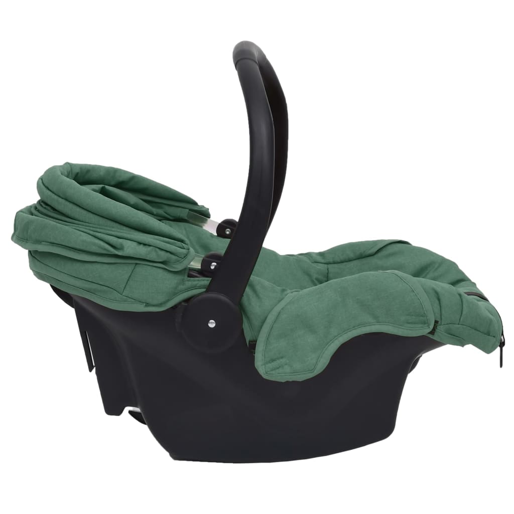 Vidaxl baby bilsæde 42x65x57 cm grøn