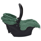Vidaxl baby bilsæde 42x65x57 cm grøn