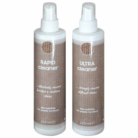 Vidaxl Rattan-en-Textileen vedligeholdelsessæt til havemøbler 2x250 ml