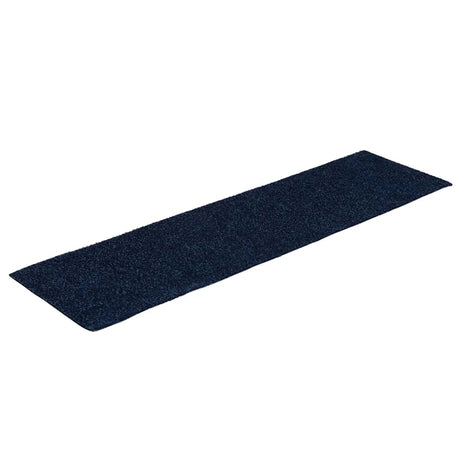 Vidaxl Stair Mats Self -adhesive 15 stykker 76x20 cm rektangulær marineblå