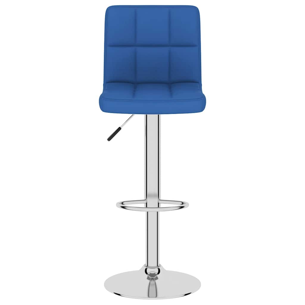 Vidaxl barkruk stof blauw