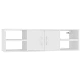 Vidaxl wandschap 102x30x29 cm bewerkt hout wit