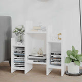Vidaxl bijzetkast 60x26x60 cm bewerkt hout wit