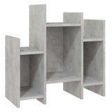 Vidaxl bijzetkast 60x26x60 cm bewerkt hout betongrijs
