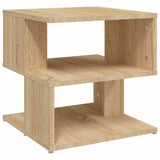 Vidaxl bijzettafel 40x40x40 cm spaanplaat sonoma eikenkleurig