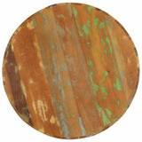 Vidaxl salontafel ø65x31 cm massief gerecycled hout