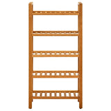Vidaxl Shoe Rack med 5 hylder 50x27x100 cm solid eg