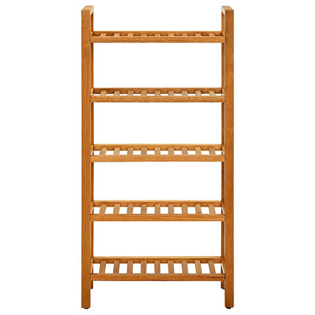 Vidaxl Shoe Rack med 5 hylder 50x27x100 cm solid eg