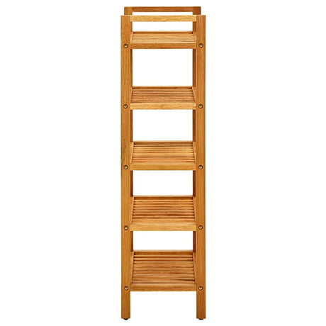 Vidaxl Shoe Rack med 5 hylder 50x27x100 cm solid eg