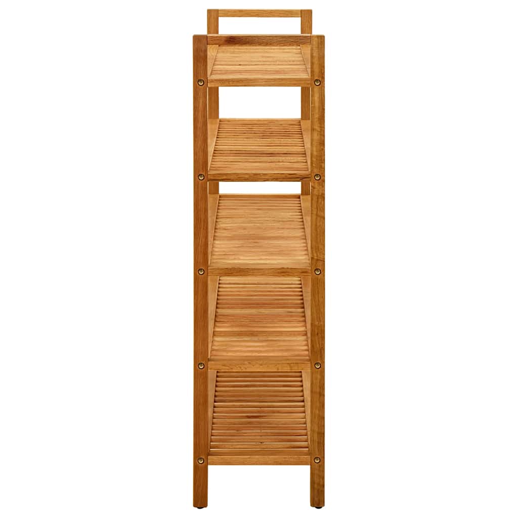 Vidaxl Shoe Rack med 5 hylder 100x27x100 cm solid eg