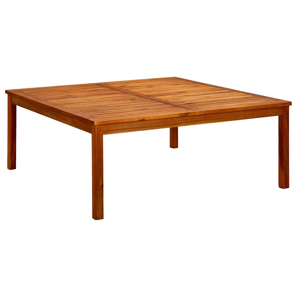 Vidaxl tuintafel 110x110x45 cm massief acaciahout