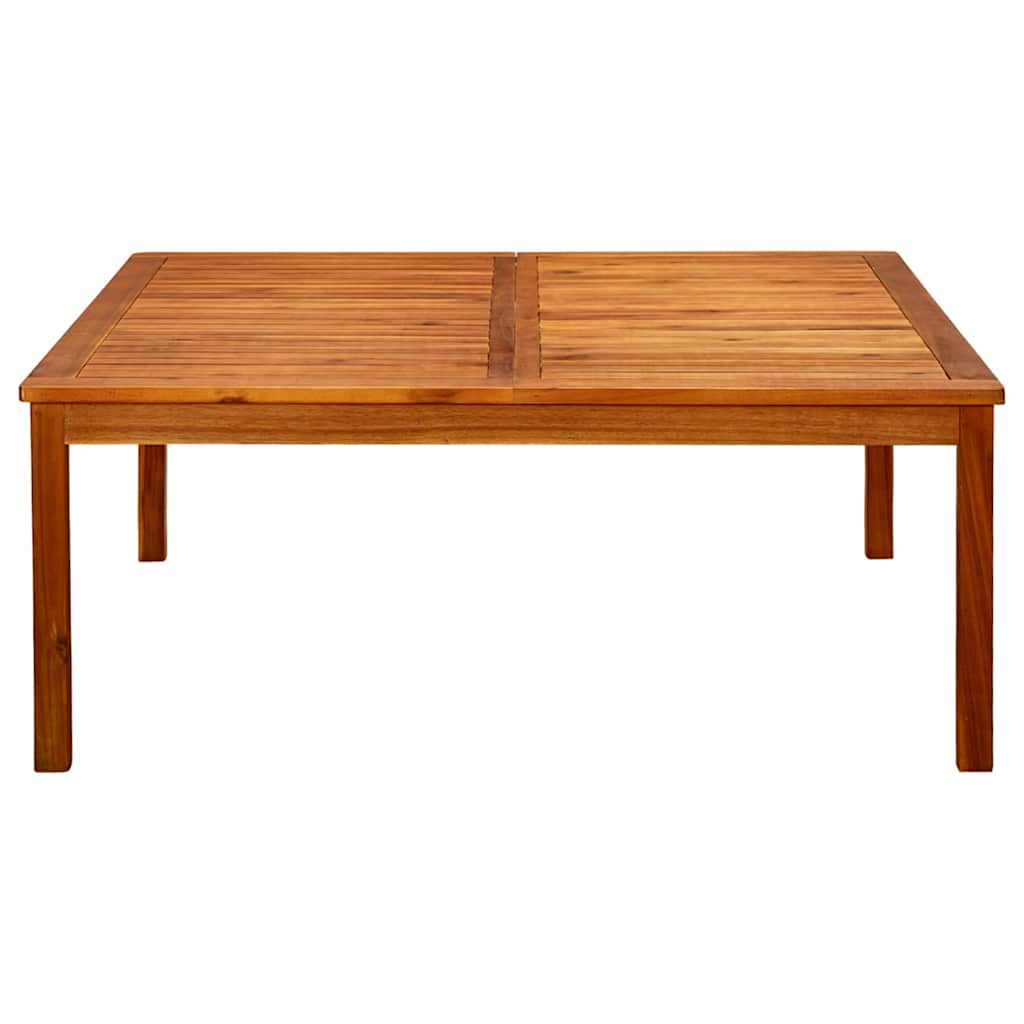 Vidaxl tuintafel 110x110x45 cm massief acaciahout
