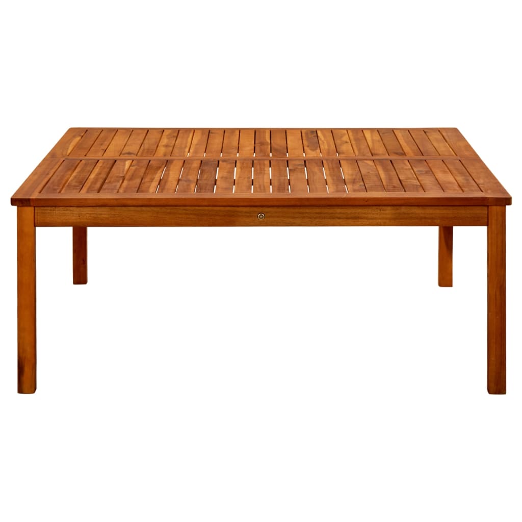 Vidaxl tuintafel 110x110x45 cm massief acaciahout