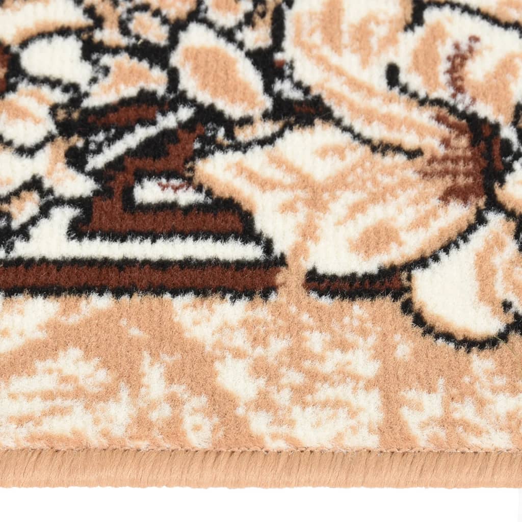 Vidaxl Carpet Runner 100x250 cm bcf beige