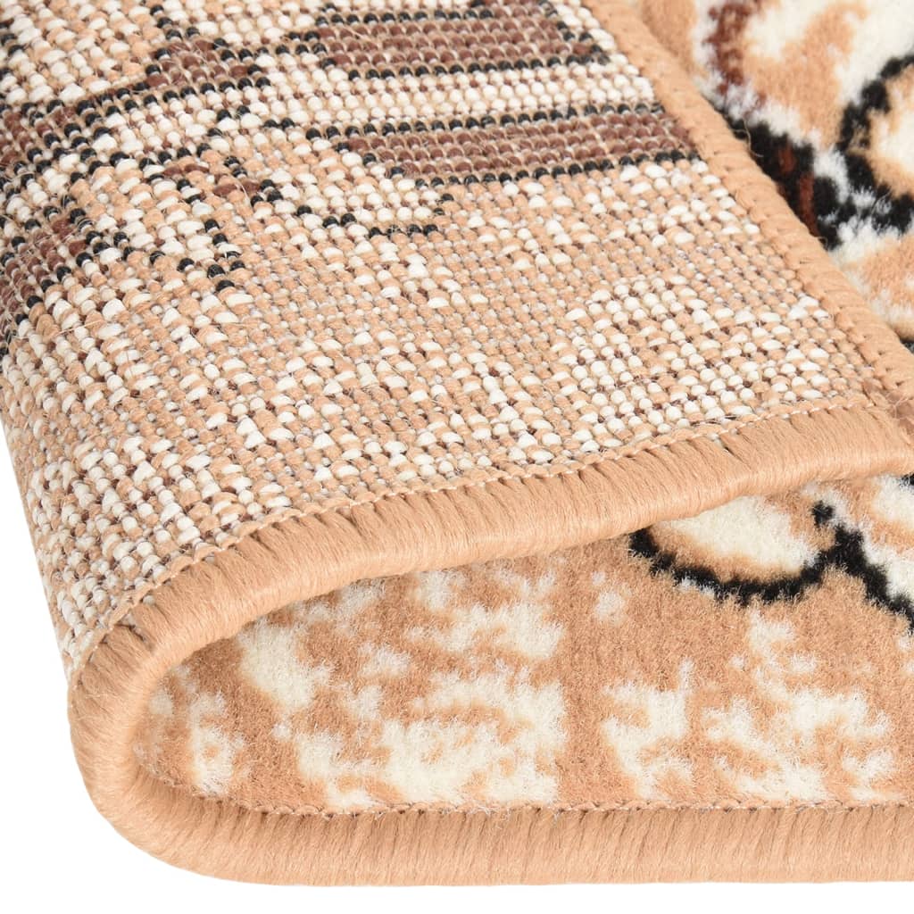 Vidaxl Carpet Runner 100x250 cm bcf beige