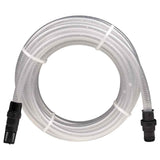 Vidaxl zuigslang met pvc koppelingen 1,1'' 10 m pvc transparant