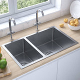 Vidaxl Sink rustfrit stål