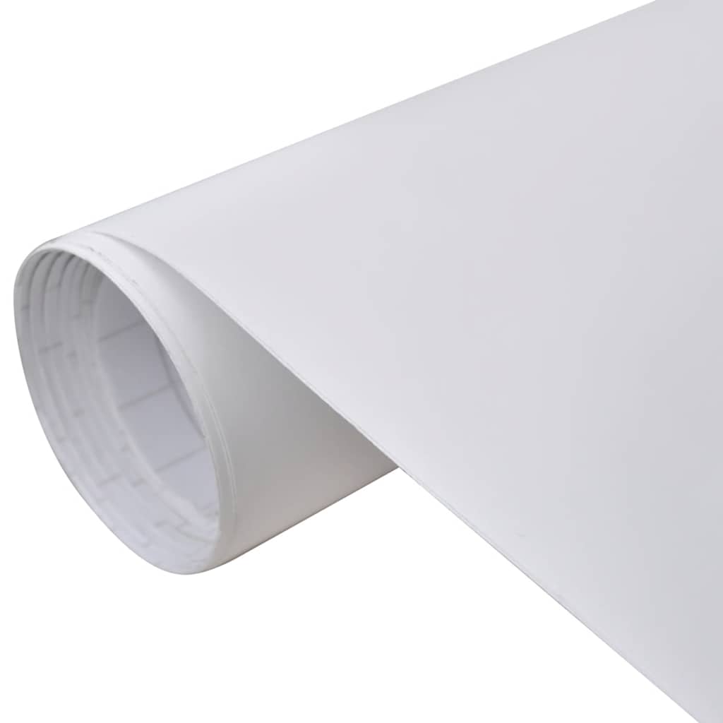 Vidaxx 2 stk bilfolie 100x150 cm + 50x150 cm mat hvid