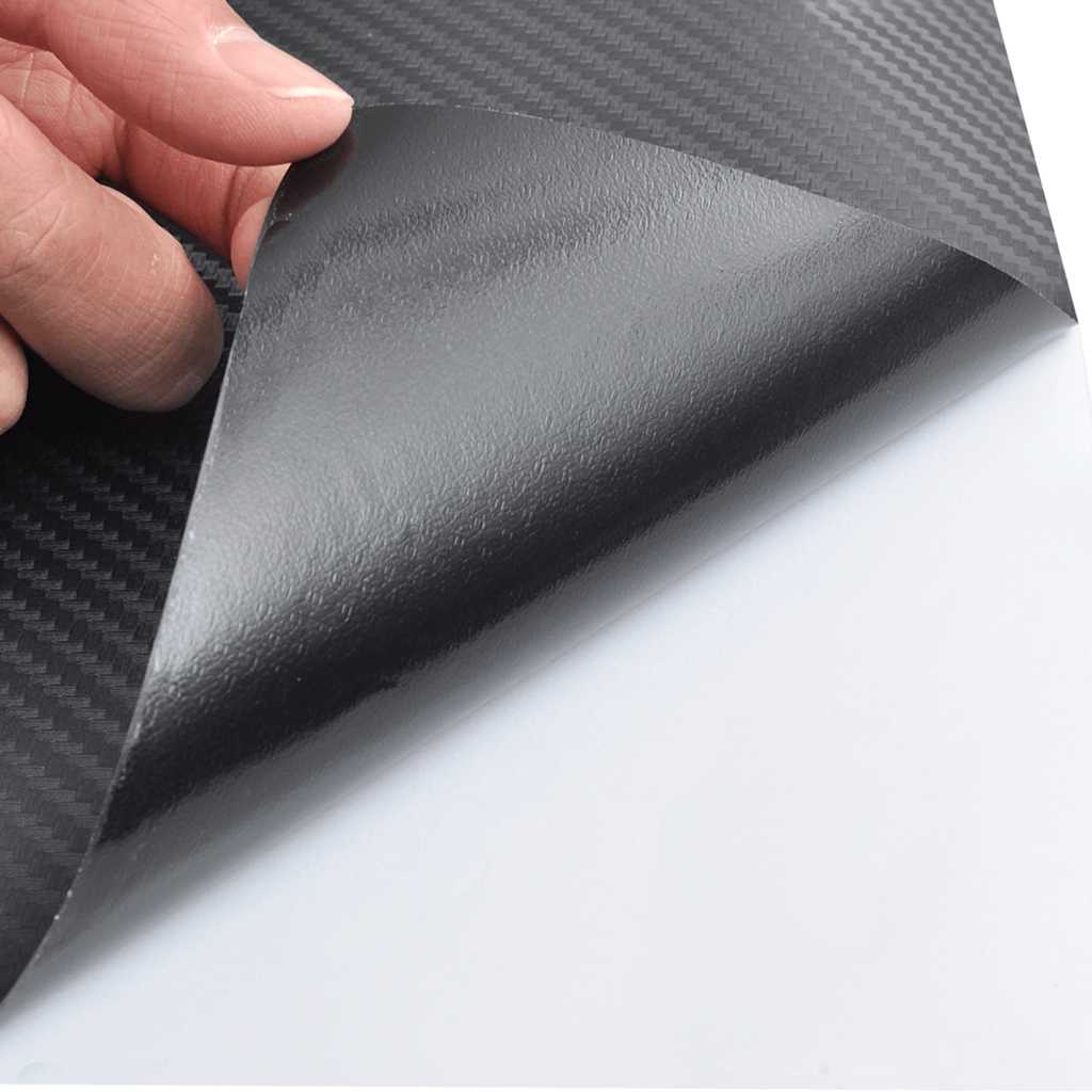 Vidaxx bilfolie 3d 100x150 cm sort