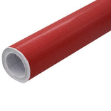 Vidaxx 2 stk bilfolie 4d 100x150 cm + 50x150 cm rød