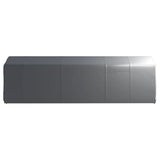 Vidaxl Storage Telt 300x750 cm stålgrå