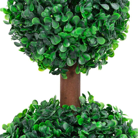 Vidaxl Artificial Plant med Pot Box Boxer sfærisk dannelse 60 cm grøn
