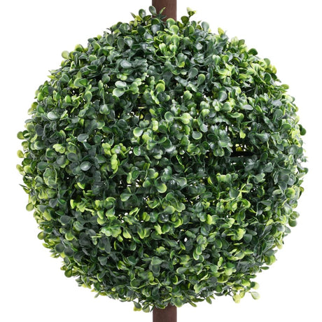 Vidaxl kunstig plante med pot buxus boldannelse 118 cm grøn