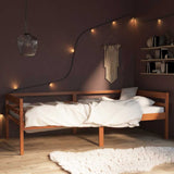 Vidaxl bedframe massief grenenhout honingbruin 90x200 cm