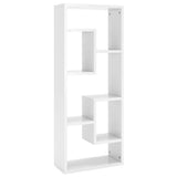 Vidaxl wandschap 36x16x90 cm bewerkt hout hoogglans wit