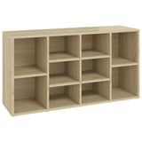 VidaXL skobænk 103x30x55 cm konstrueret træ sonoma eg-farvet
