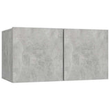 Vidaxl tv-hangmeubel 60x30x30 cm betongrijs
