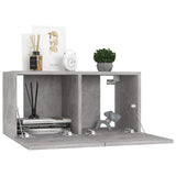 Vidaxl tv-hangmeubel 60x30x30 cm betongrijs
