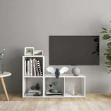 Vidaxl tv-meubelen 2 st 72x35x36,5 cm bewerkt hout wit