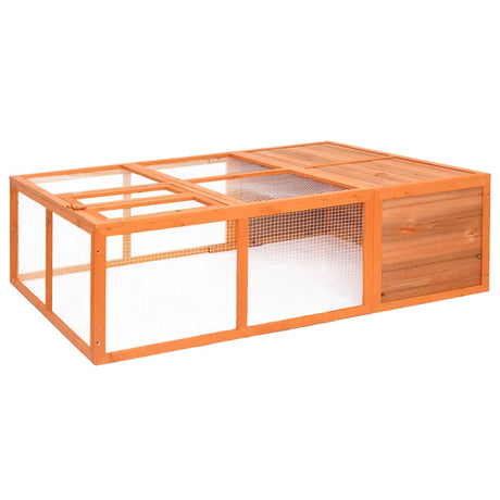 Vidaxl Animal Loft til udvendige 150x100x50 cm Solid Pinewood