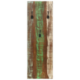 Vidaxx væg knagerækker 2 stk 36x3x110 cm massivt genbrugstræ