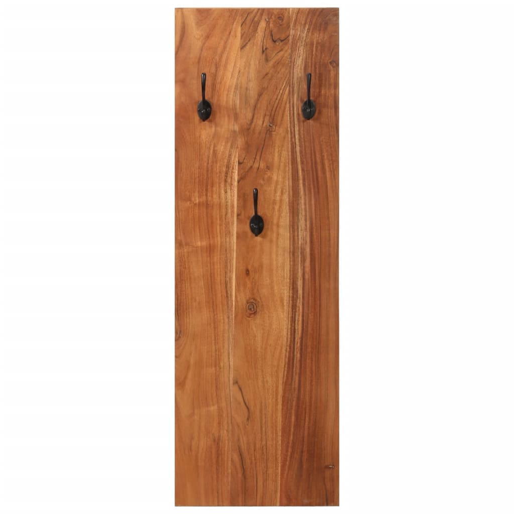 Vidaxl Wall Hood Stells 2 St 36x3x110 cm Solid Acaciahout
