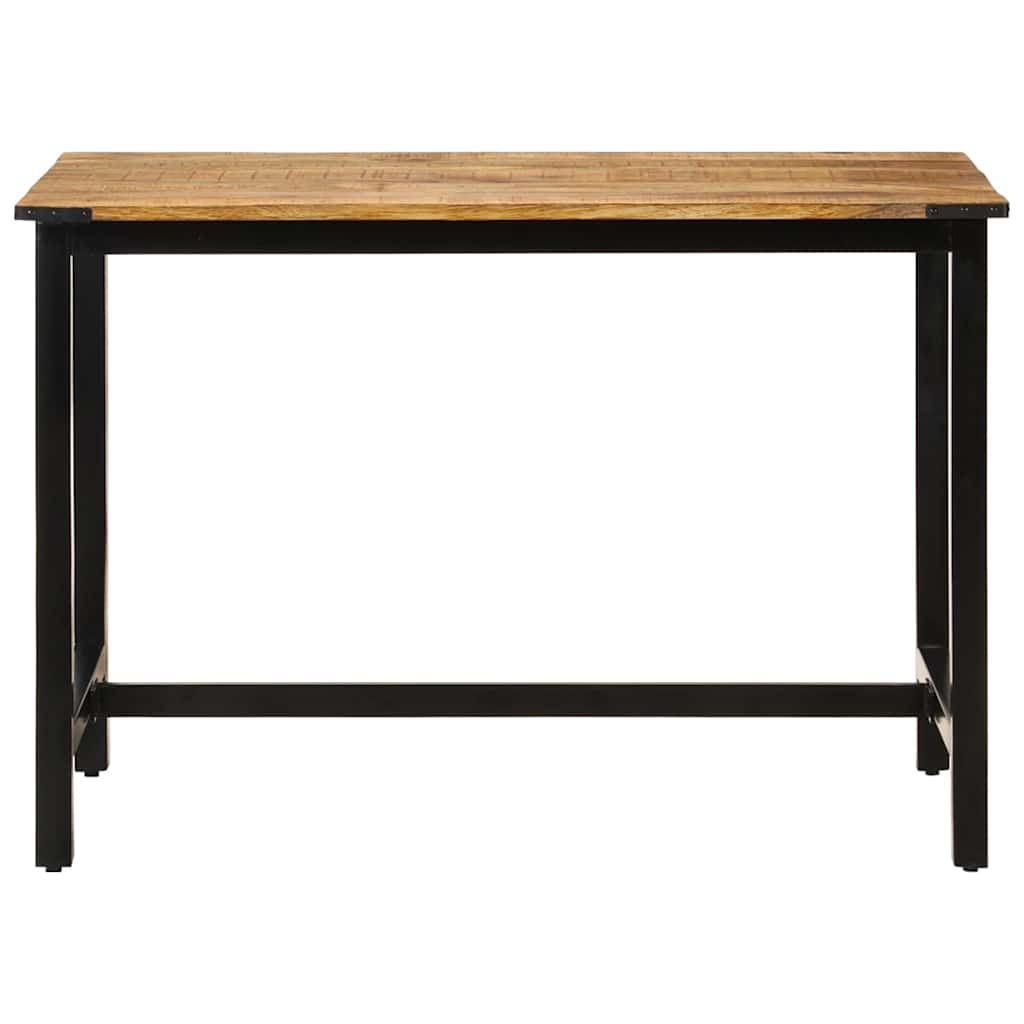Vidaxl eettafel 110x60x76 cm massief mangohout