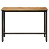 Vidaxl eettafel 110x60x76 cm massief mangohout