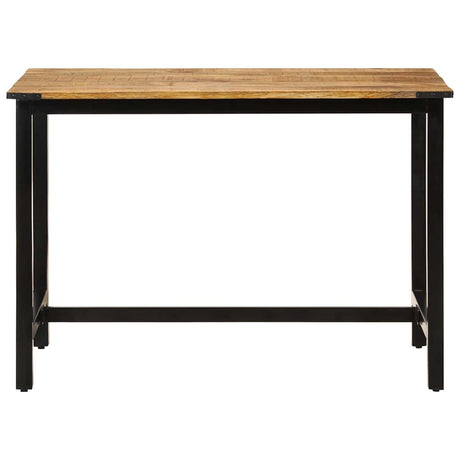 Vidaxl eettafel 110x60x76 cm massief mangohout