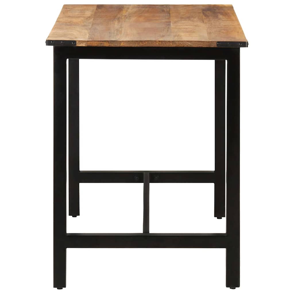 Vidaxl eettafel 110x60x76 cm massief mangohout