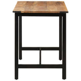 Vidaxl eettafel 110x60x76 cm massief mangohout