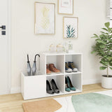 Vidaxl Storage Cabinet 105x35.5x70 cm forarbejdet træhvide