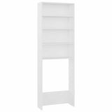 Vidaxl Washing Machine Cabinet 64x24x190 cm hvid