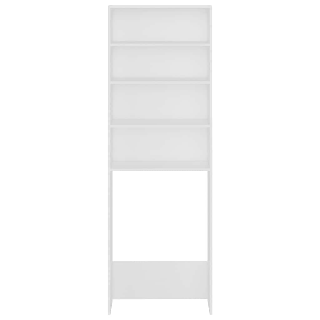 Vidaxl Washing Machine Cabinet 64x24x190 cm hvid