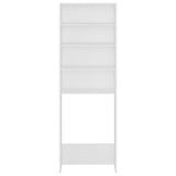 Vidaxl Washing Machine Cabinet 64x24x190 cm hvid