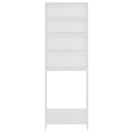 Vidaxl Washing Machine Cabinet 64x24x190 cm hvid