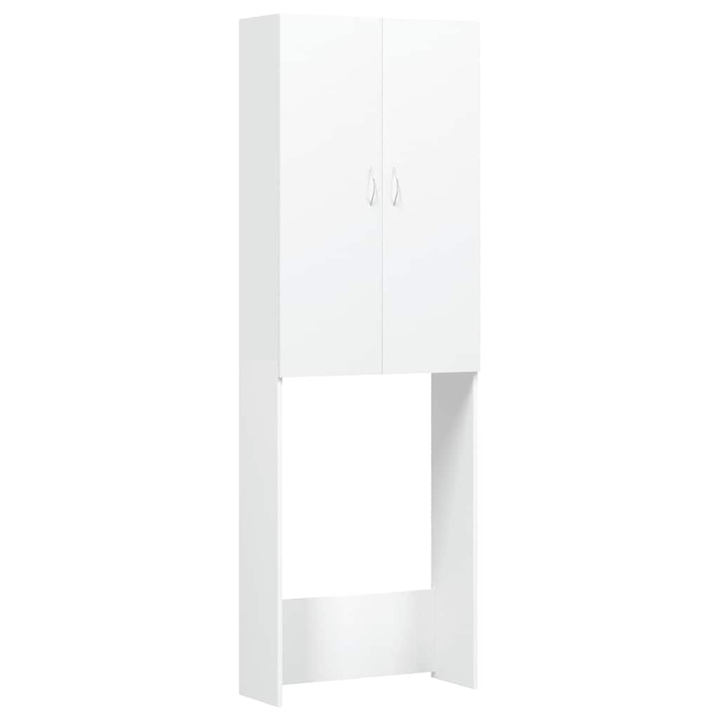 Vidaxl vaskemaskinsskab 64x25.5x190 cm hvid