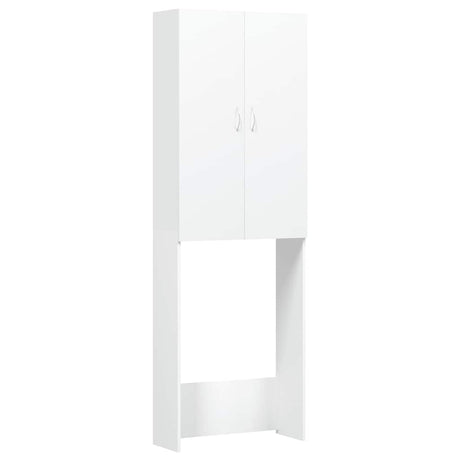 Vidaxl vaskemaskinsskab 64x25.5x190 cm hvid