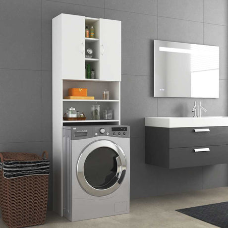 Vidaxx vaskemaskine skab 64x25,5x190 cm hvid