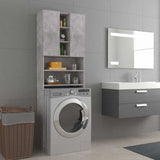 Vidaxl Washing Machine Cabinet 64x25.5x190 cm betonpris
